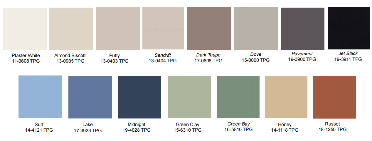 Fabric color for selection